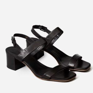 Everlane The Double-Strap Block Heel Sandal